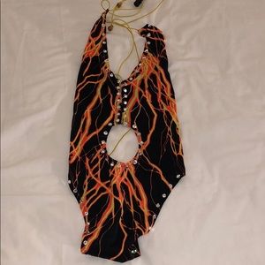 Exotic dancer one piece